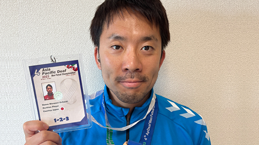 デフフットサルアスリート・折橋正紀、日本代表チームが「アジア太平洋ろう者フットサル選手権大会」で銅メダル！