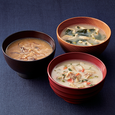 フリーズドライ 味噌汁3種詰め合わせ